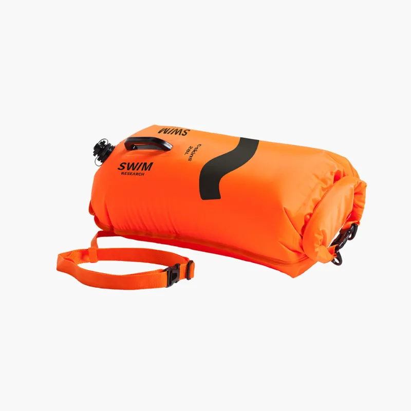 C-Skins Swim Research Buoy Dry Bag Orange 28ltr-4